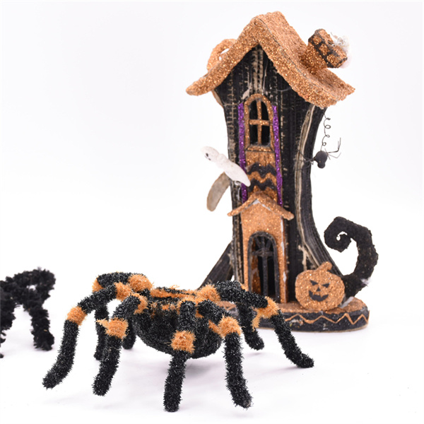 Decorações de Aranhas DIY para o Halloween que Darão Calafrios em Seus Convidados