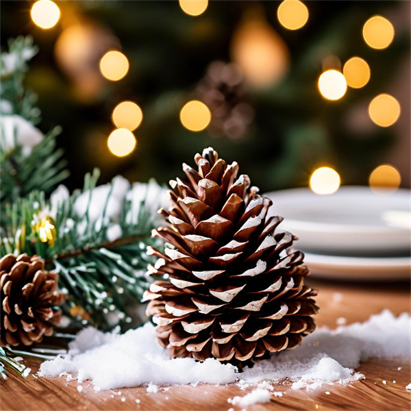Wigilijne ozdoby z iglic sosnowych dla wszystkich poziomów umiejętności