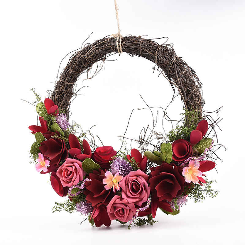 Couronne intérieure artisanale pour la Saint-Valentin