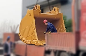 Tilpasset Ekstremt Robust Spand for 200tons Cat 6020 Excavator