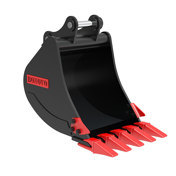 How to Use a Bucket Backhoe