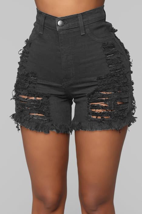 New Arrivals Broken Hole Women Denim Summer Shorts Zipper Fly Pockets Frayed Raw Ripped Denim Short Jeans for Women manufacture