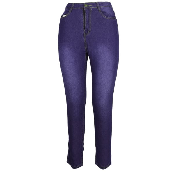 2024 New Style Slim Fit Length Skinny High Waist Pencil Women Denim Jeans Female Pants For Ladies factory