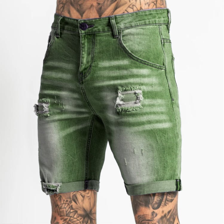 Cotton Summer Shorts Men Denim Shorts Jeans Pant Homme Custom Short Jeans Trouser Men Skinny Damage Jeans for Men Stylish manufacture