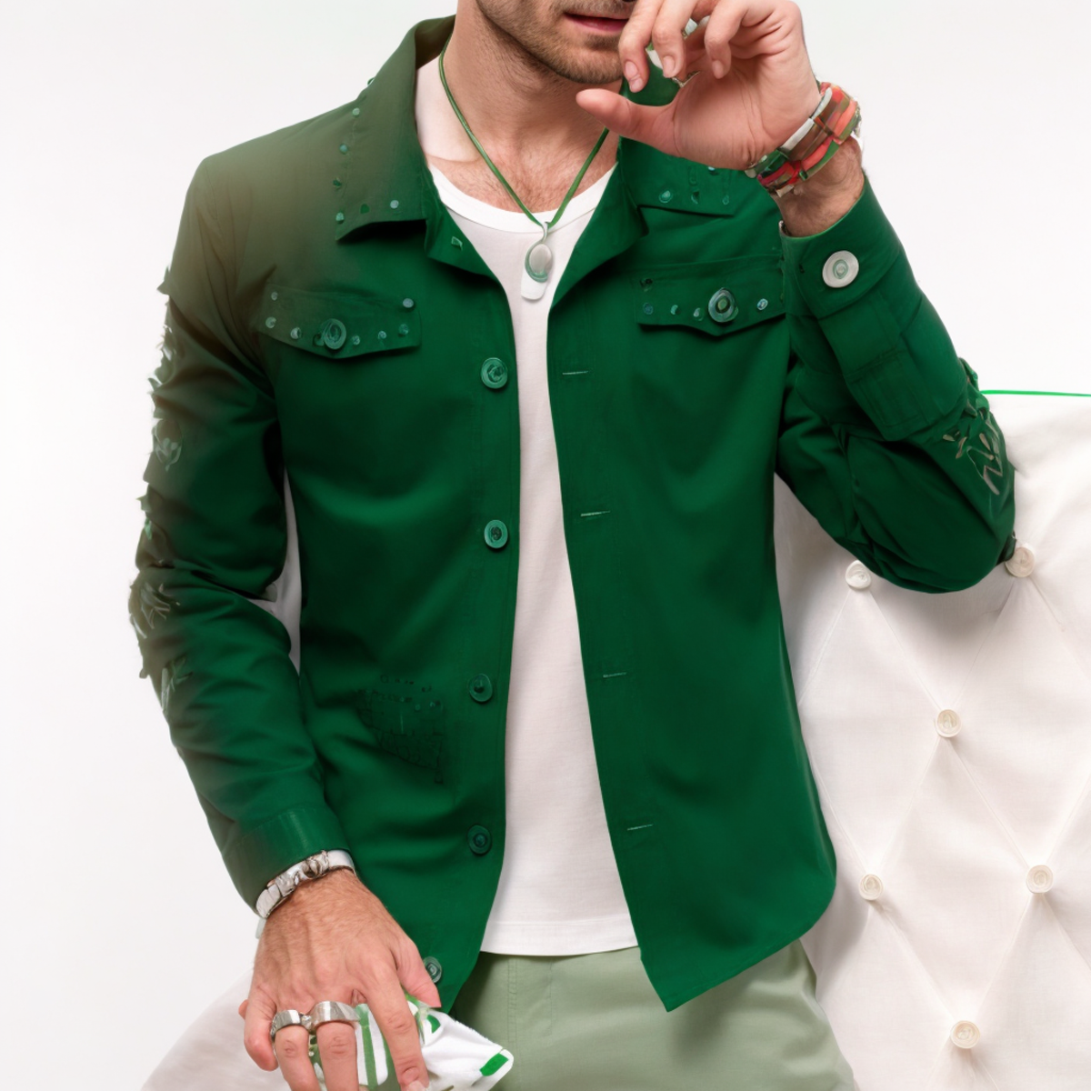 Wholesales Fashion Streetwear Jeans Blazer Jacket Men Rivet Motorcycle Coat Hip Hop Patchwork denim Jean Jackets Men supplier