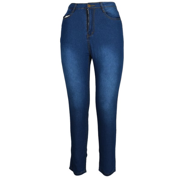 2024 New Style Slim Fit Length Skinny High Waist Pencil Women Denim Jeans Female Pants For Ladies manufacture