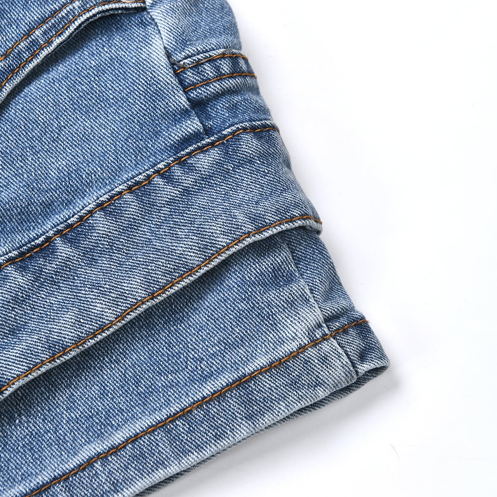 Fashion Unique New Streetwear Sexy Irregular Washed Jean Shorts Women Short Denim Shorts for Women Shorts Women details