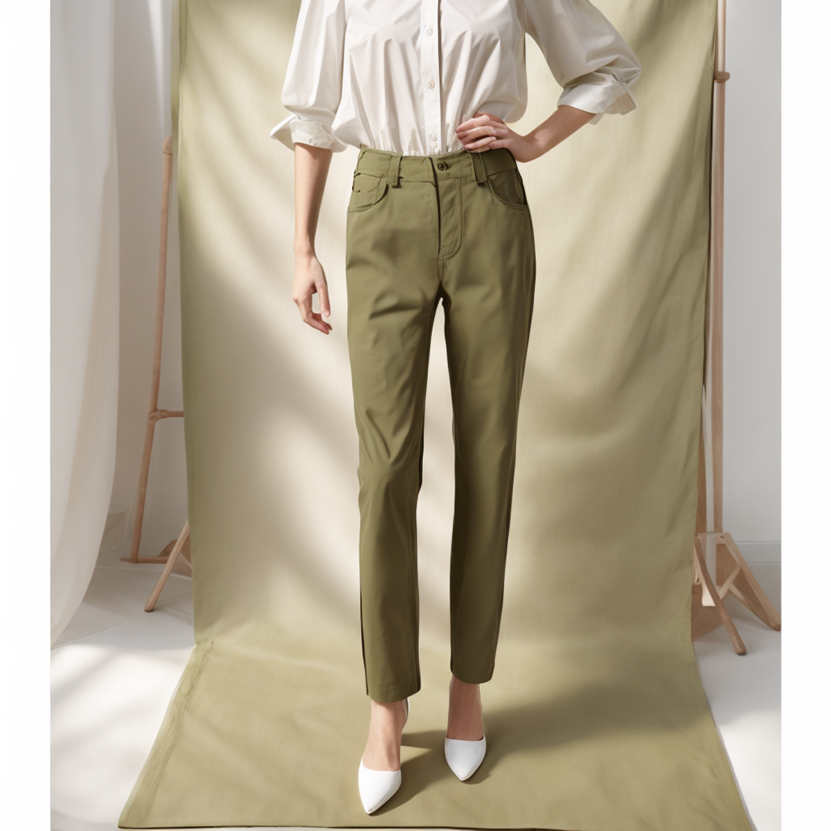 Wholesale Custom Women Elastic Stretch Jeans High Waist Solid Color Trousers Women Pencil Pants Skinny Jeans Denim Pants factory