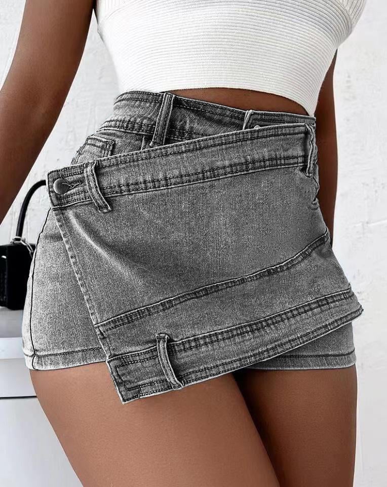 Summer XS-2XL Wholesale Mini Ladies Fashion Denim Jeans Skirts Women's Shorts supplier