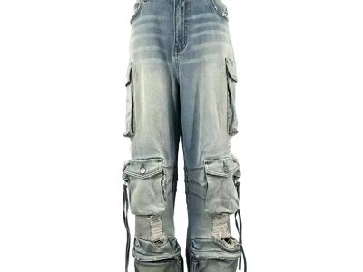 Outdoor Ready Durable Cargo Pants & Denim Inspired by Nature