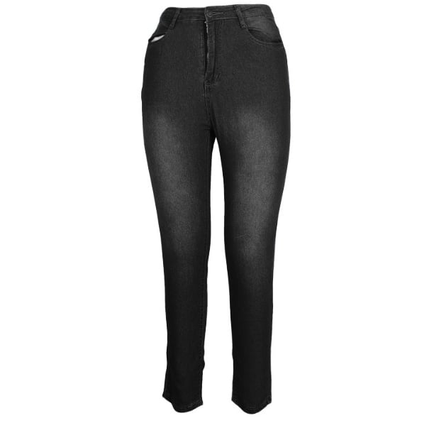 2024 New Style Slim Fit Length Skinny High Waist Pencil Women Denim Jeans Female Pants For Ladies factory