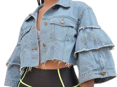 Versatile and Timeless Light Denim Jacket Maker