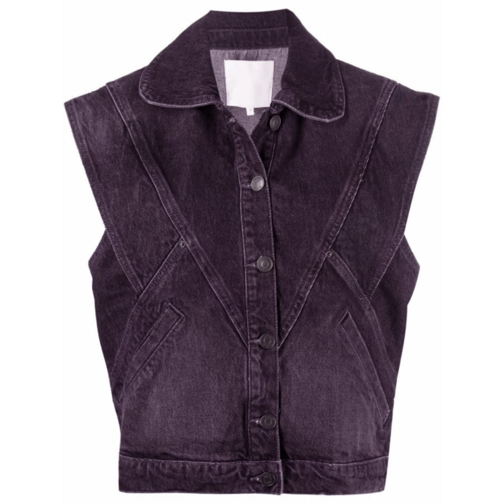 Wholesale Fashionable Ladies Denim Vest Washed Stretch Casual Stylish Slim Fit Women Coat Waistcoat Vest supplier