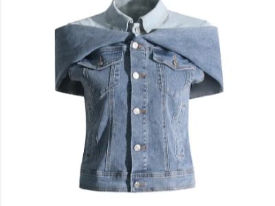 Economical and versatile, denim shirts are both sweet and avant-garde