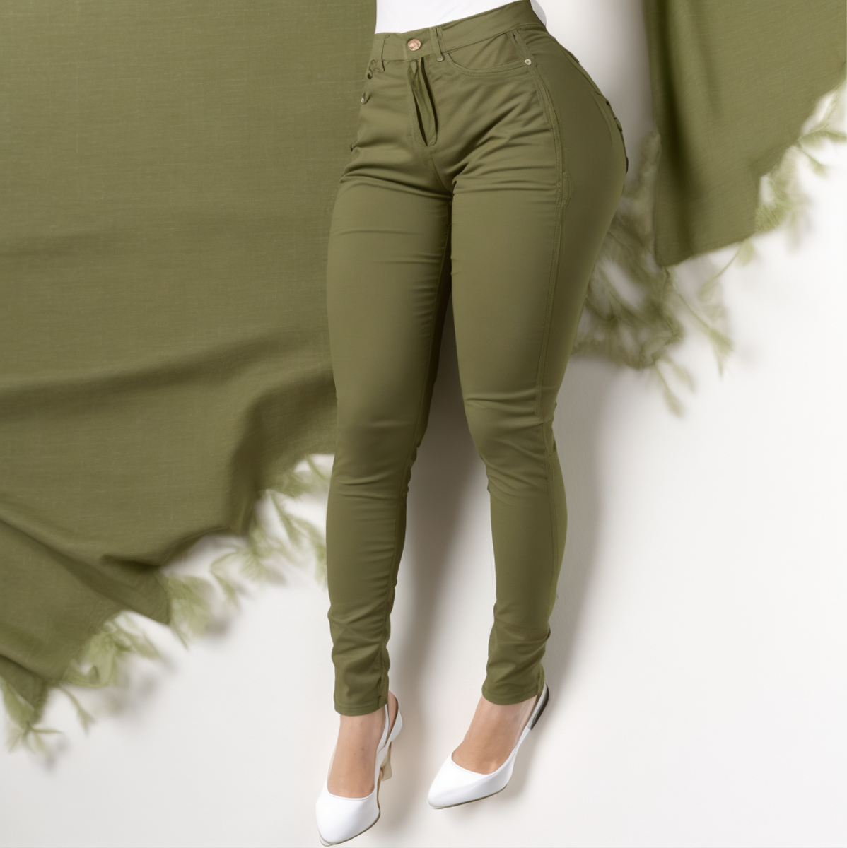 Wholesale Sexy High Waist Skinny Plus Size Women's Jeans Mujeres Ladies Slim Fit Denim Pants Jeans details