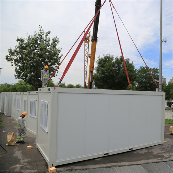Tijdelijke moderne prefab kleine huizen voor minimalistisch wonen