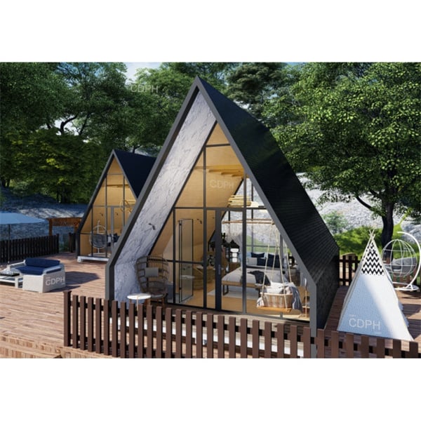Say goodbye to complicated construction and hello to a simple prefab A-frame kit