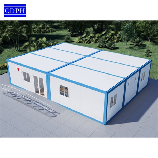 Embracing minimalism with modular container homes.