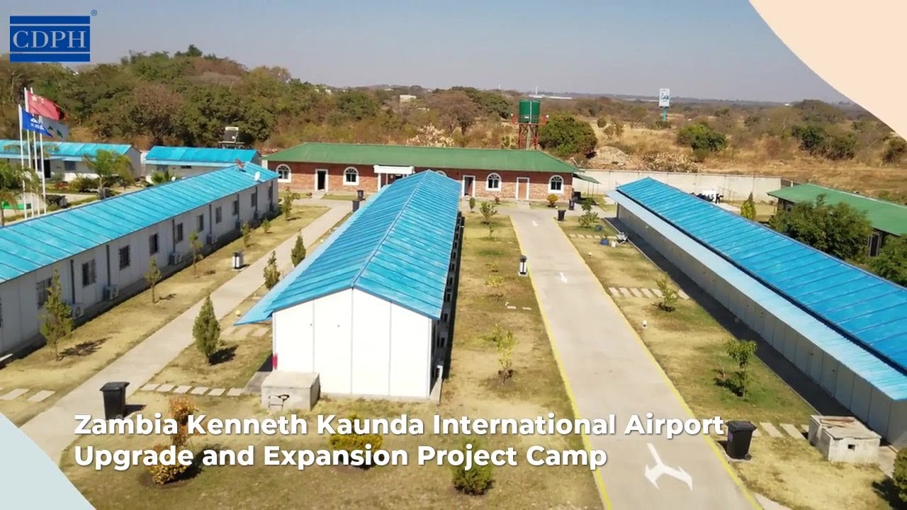 Zambia Kenneth Kaunda International Airport Upgrade and Expansion Camp