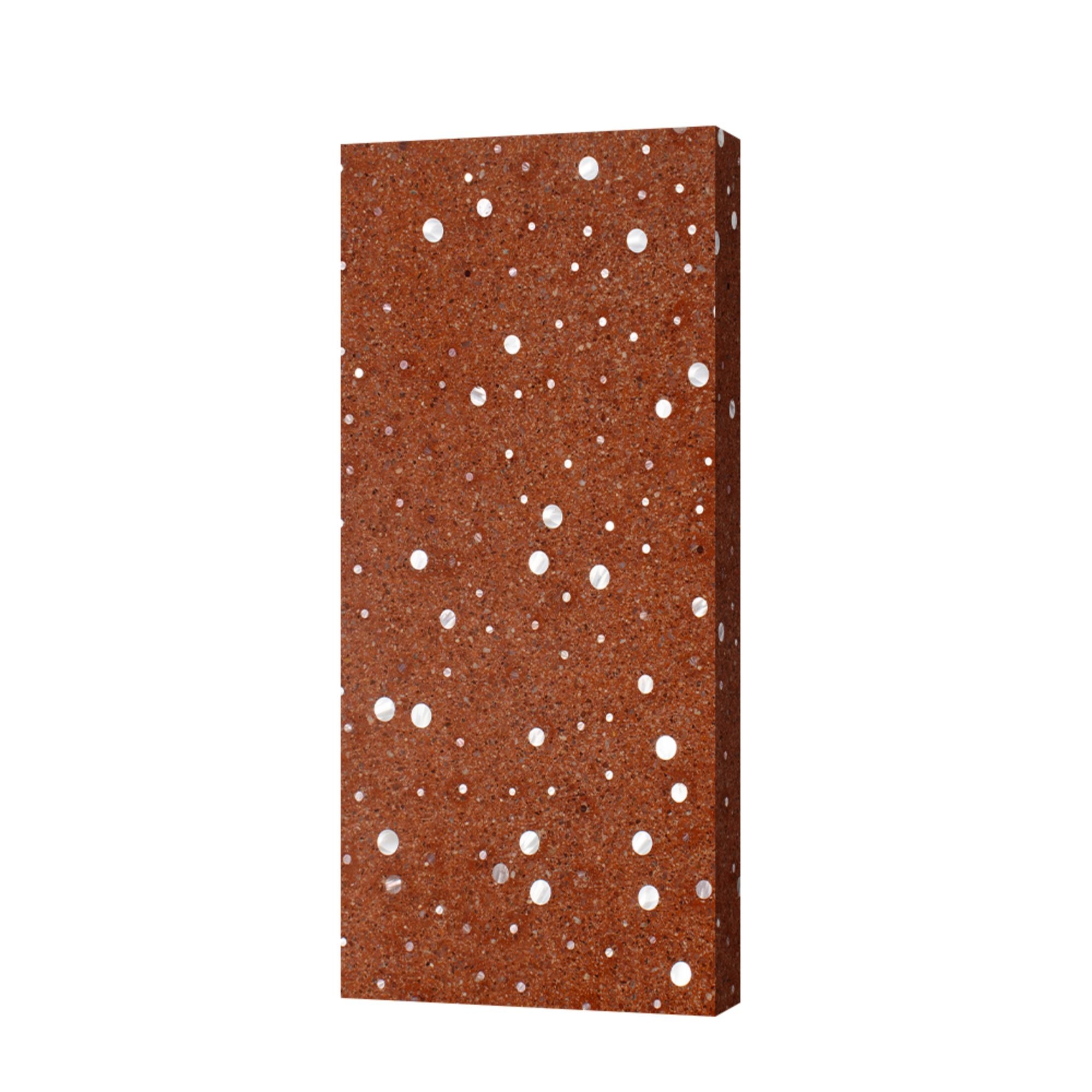 Customized Orange Translucent Concrete