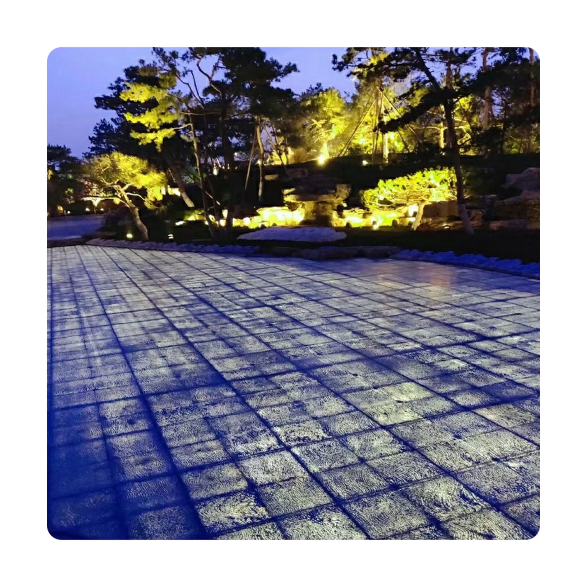 Customized Translucent Concrete Floor