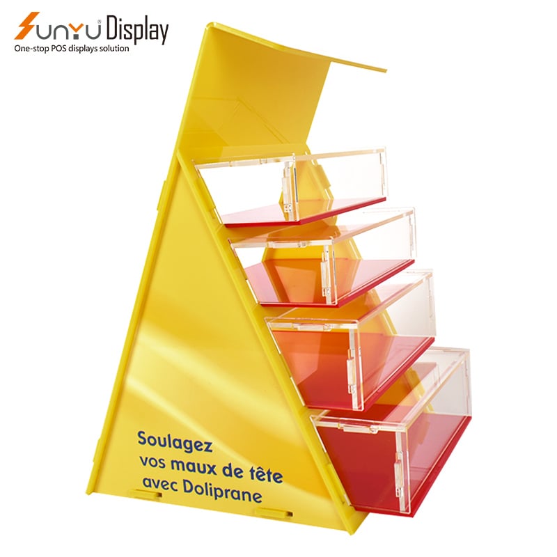 SunYu Professional Factory Custom Quality Best-Selling Acrylic Food Display Stand Plexiglass Display factory