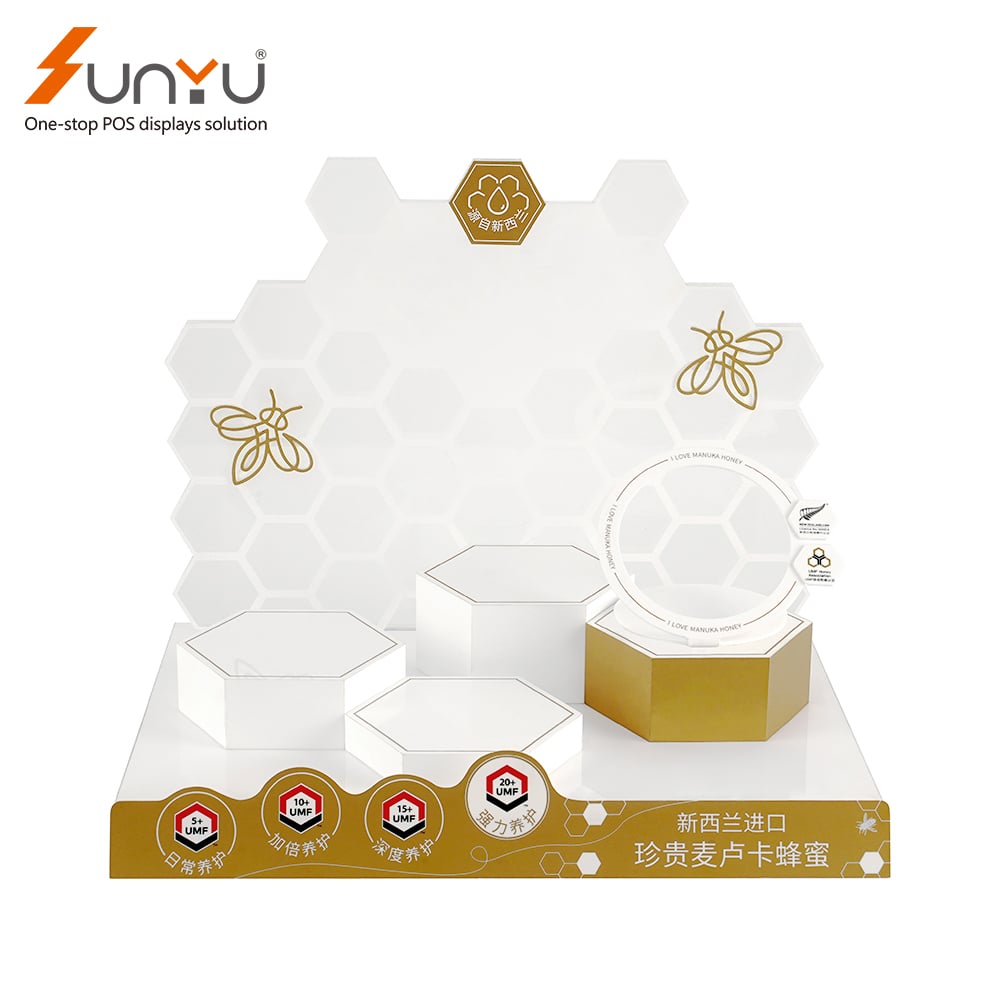 Free design Wholesale high quality custom acrylic makeup display stand details