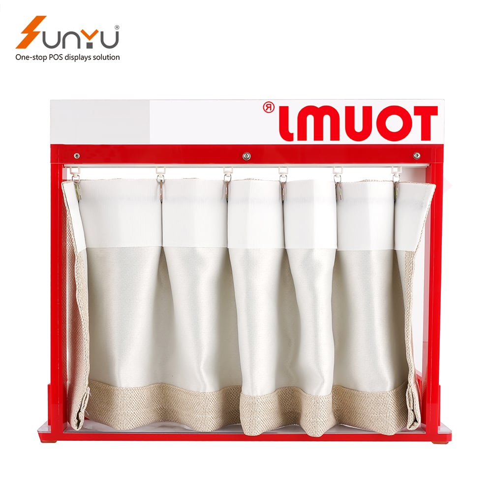 Custom Design Furniture Home Appliances Acrylic Display Stand Intelligent Curtains Display Rack factory