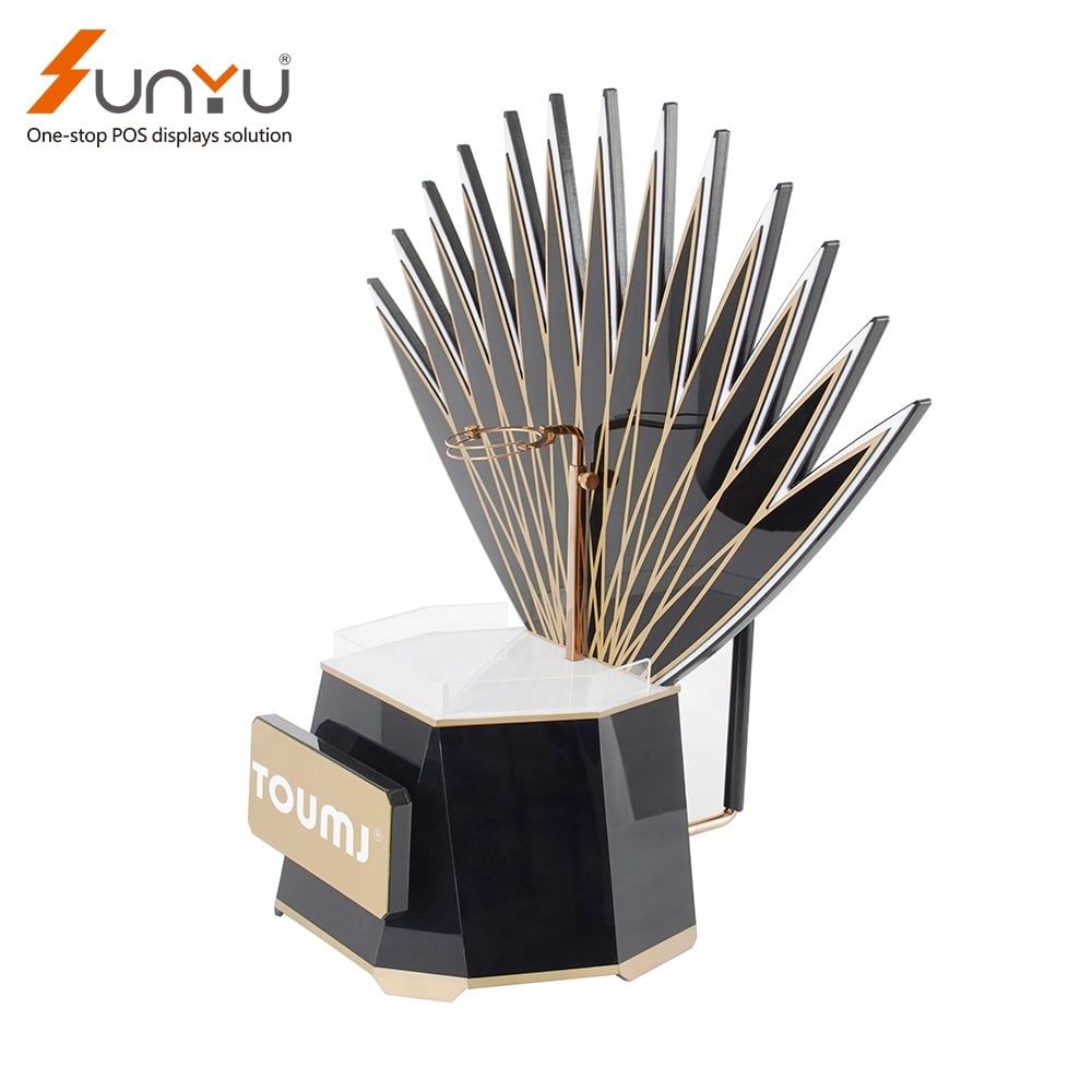 ODM Red Wine Acrylic Stand Display Custom Acrylic Wine Display Stand With LED light For Bar details