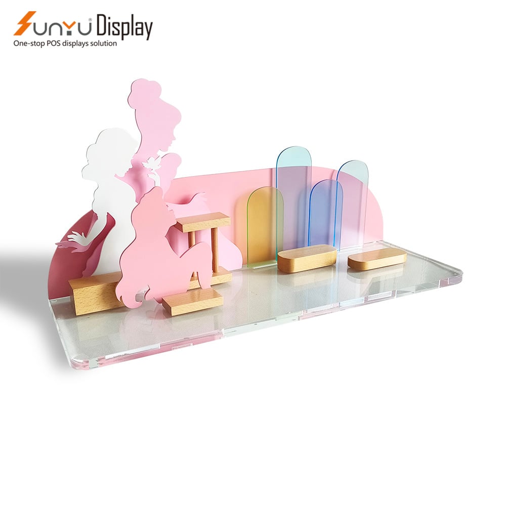 Sunyu Custom Acrylic Perfume Display Stand Rack for Store Showcase and Item Display Storage supplier