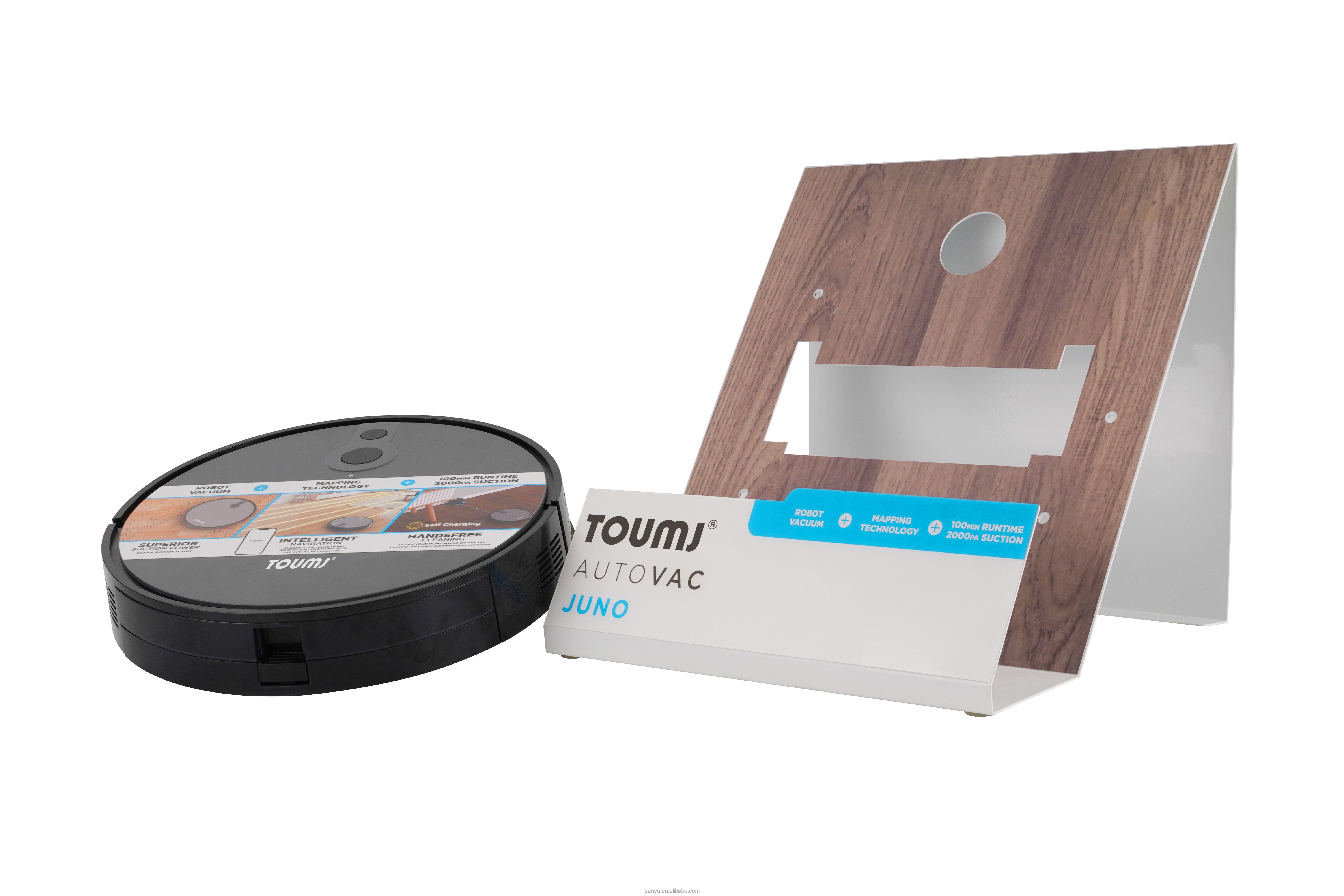 Wholesale Custom Design Home Appliances Intelligent Sweeping Machine Metal Display Stand factory