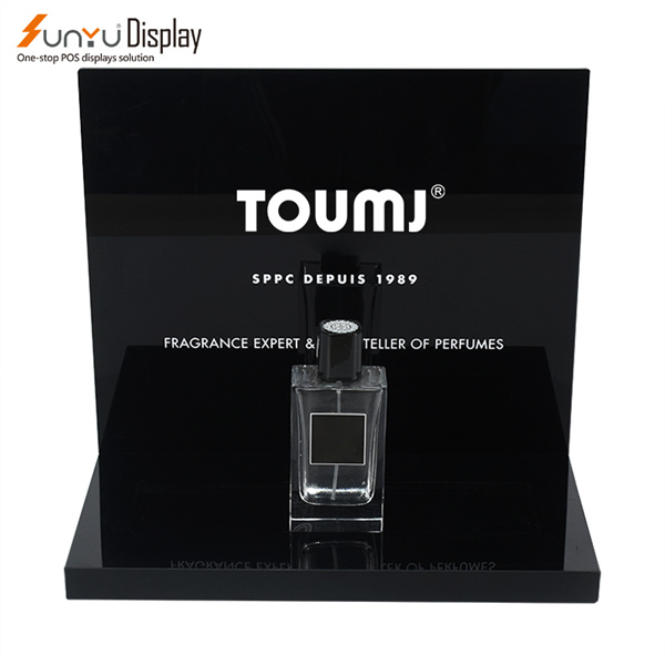 Make a Statement with a Bold Black Display Stand