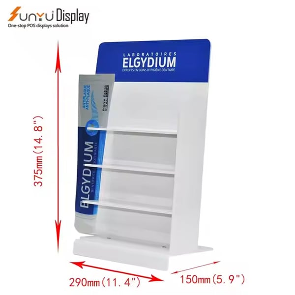 Keep your toothpaste organized and appealing to customers.