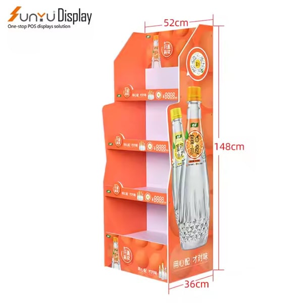 Efficiently utilizing space with custom retail display stands