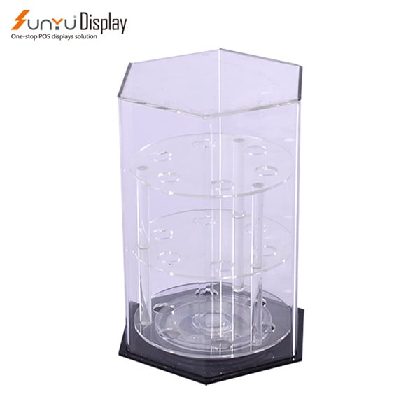 Zvýrazněte prezentaci vašeho zboží pomocí průhledného plastového stojanu