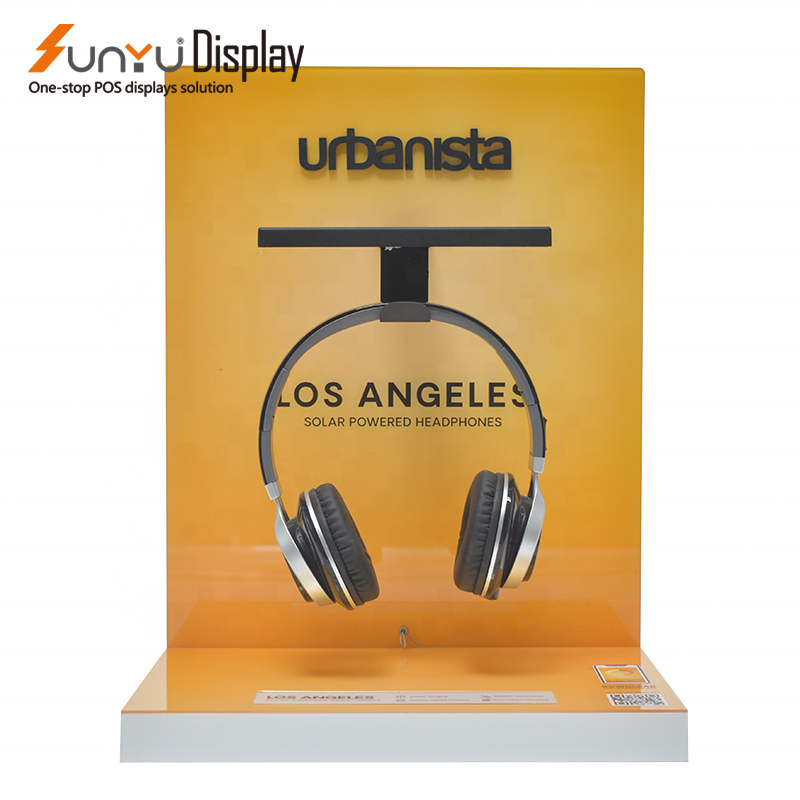 Sunyu Retail Custom Acrylic Wireless Earphone Display Stand details