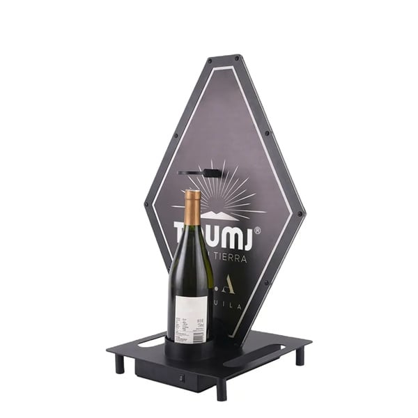 Impress Your Guests with a Unique Wine Bottle Display Stand