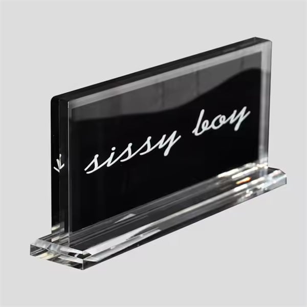 Eye-catching plexiglass logo signs for businesses of any size