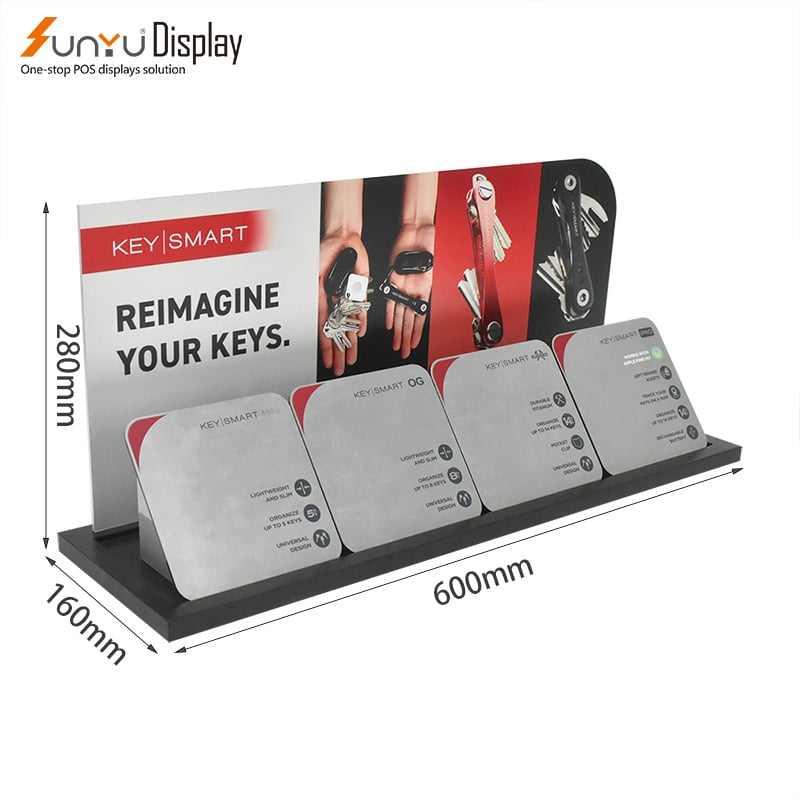 Custom Metal Tool Display Stand For Shopping Mall Custom Design Metal Key Tool Display Rack manufacture
