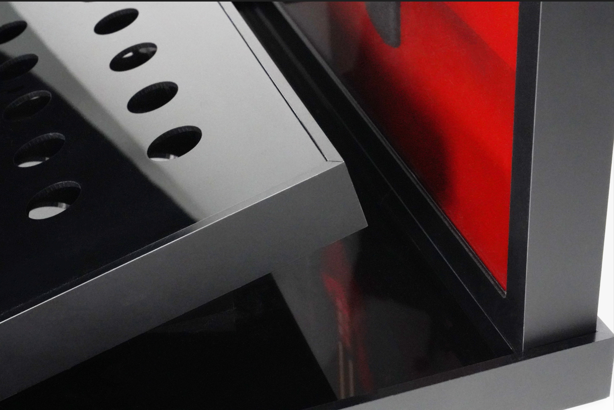 Wholesale Custom Countertop Cosmetic Lipstick Makeup Acrylic Display Stand with LED Light supplier