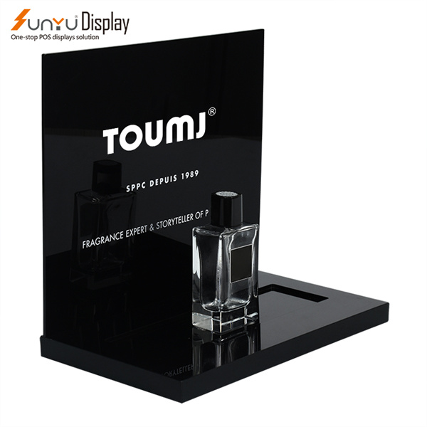 Showcase Your Merchandise with a Black Display Stand that Commands Attention