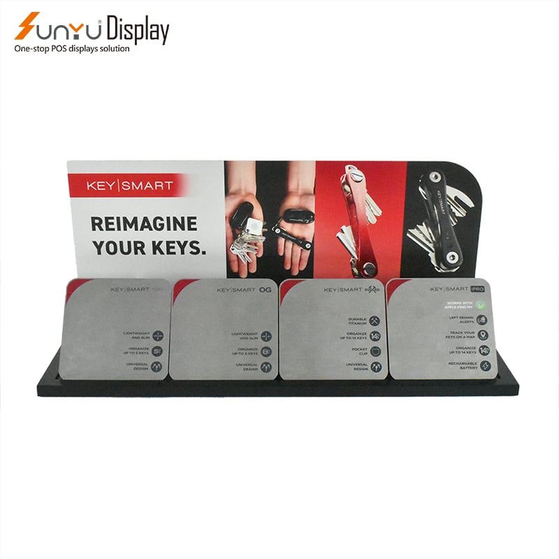 Custom Metal Tool Display Stand For Shopping Mall Custom Design Metal Key Tool Display Rack details
