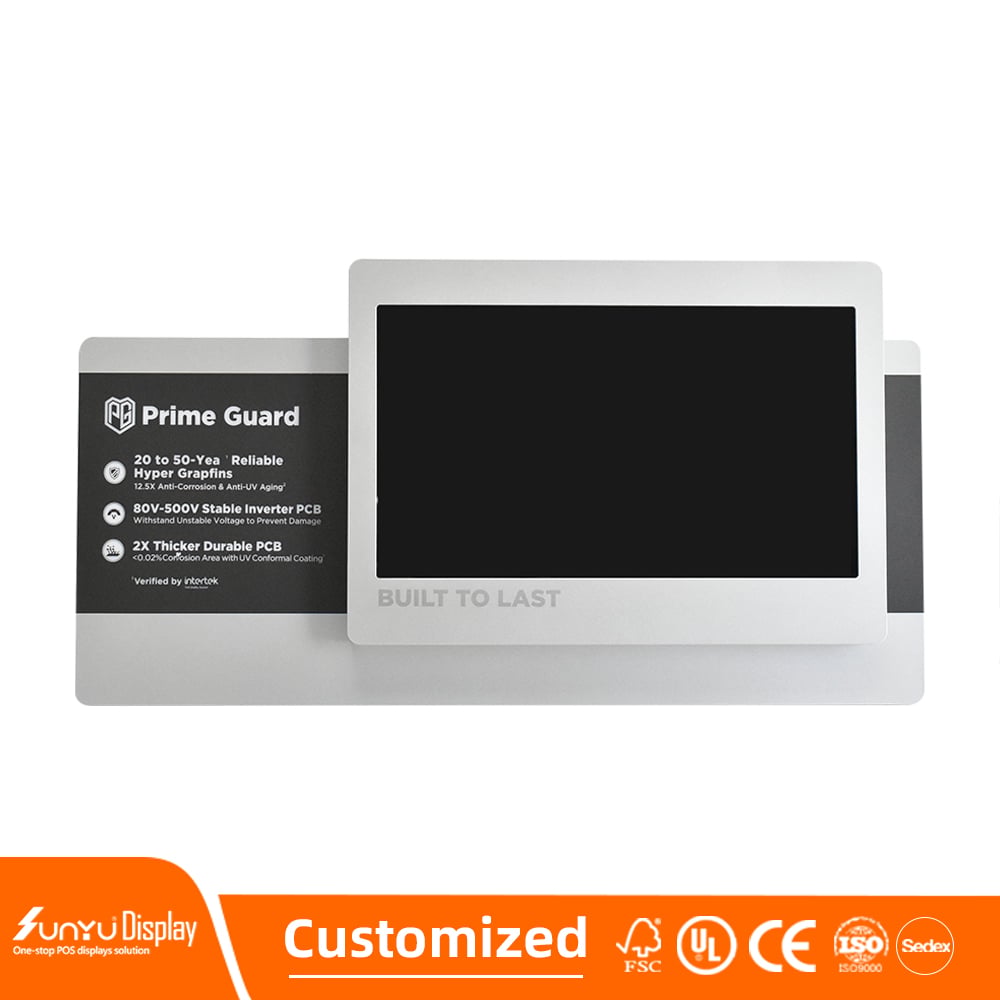 SUNYU Professional Custom High Quality Electronic Products Display Stand, Home Appliances Display Stand, LED Video Display factory