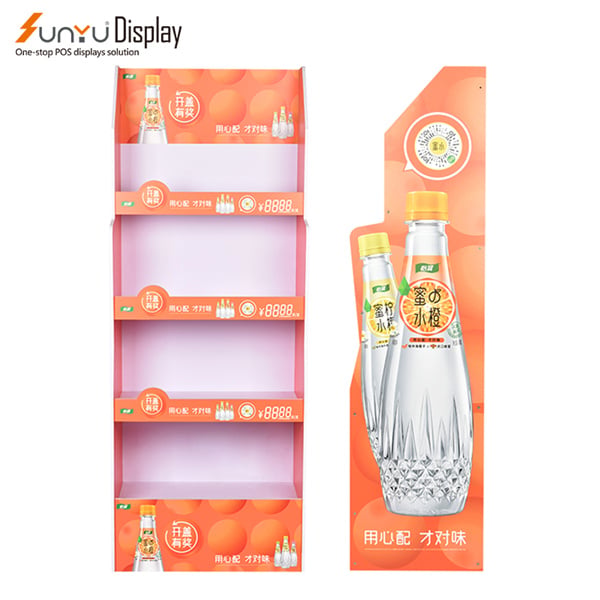 Maximize your space with a stylish bottle display shelf