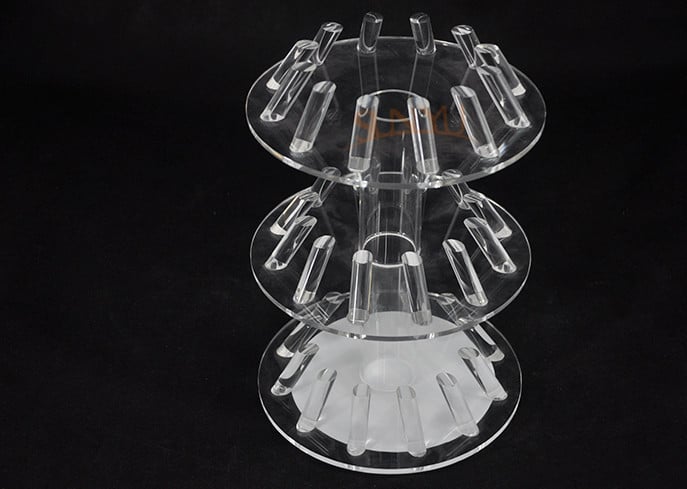 Customize Jewellery Display Ring Stand Acrylic Jewelry Display for Ring Display Stand manufacture