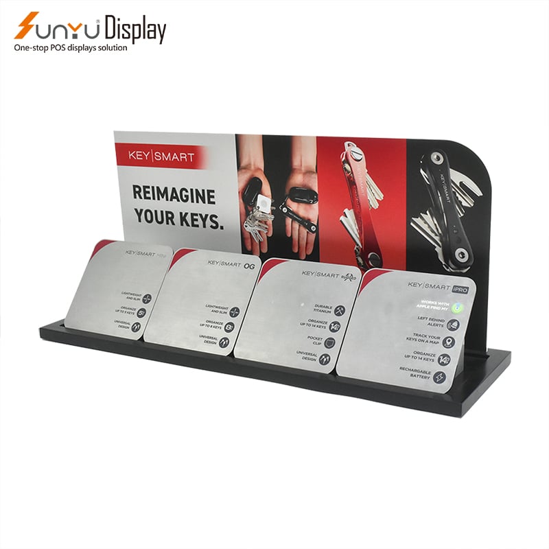 Custom Metal Tool Display Stand For Shopping Mall Custom Design Metal Key Tool Display Rack details