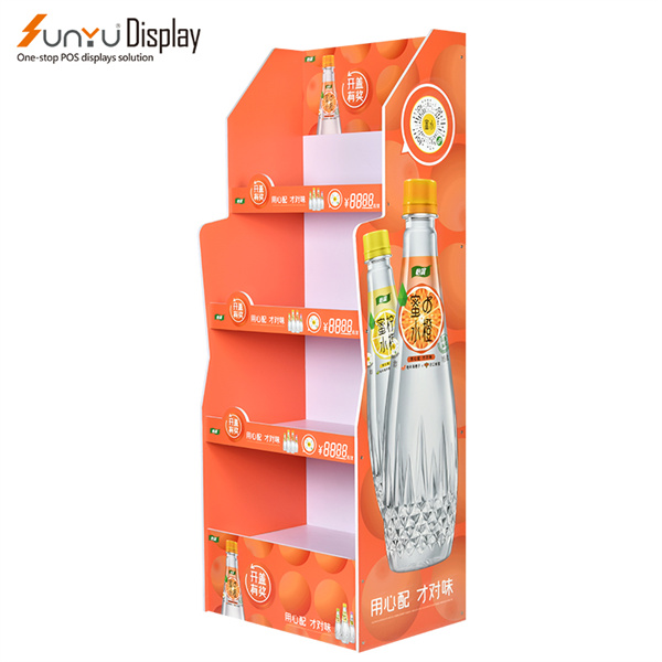 Display Your Water Bottles in an Eye-Catching Stand