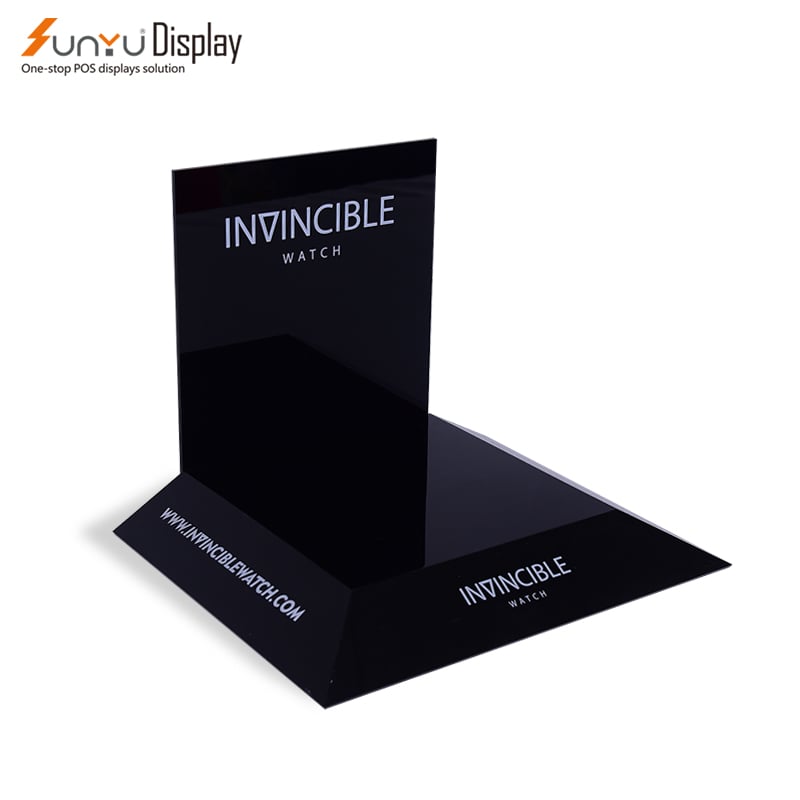 SUNYU Luxury Rotating Acrylic Rack for Jewelry Sunglasses Wrist Watches Display Stand for Shops Exhibitions and Shows details