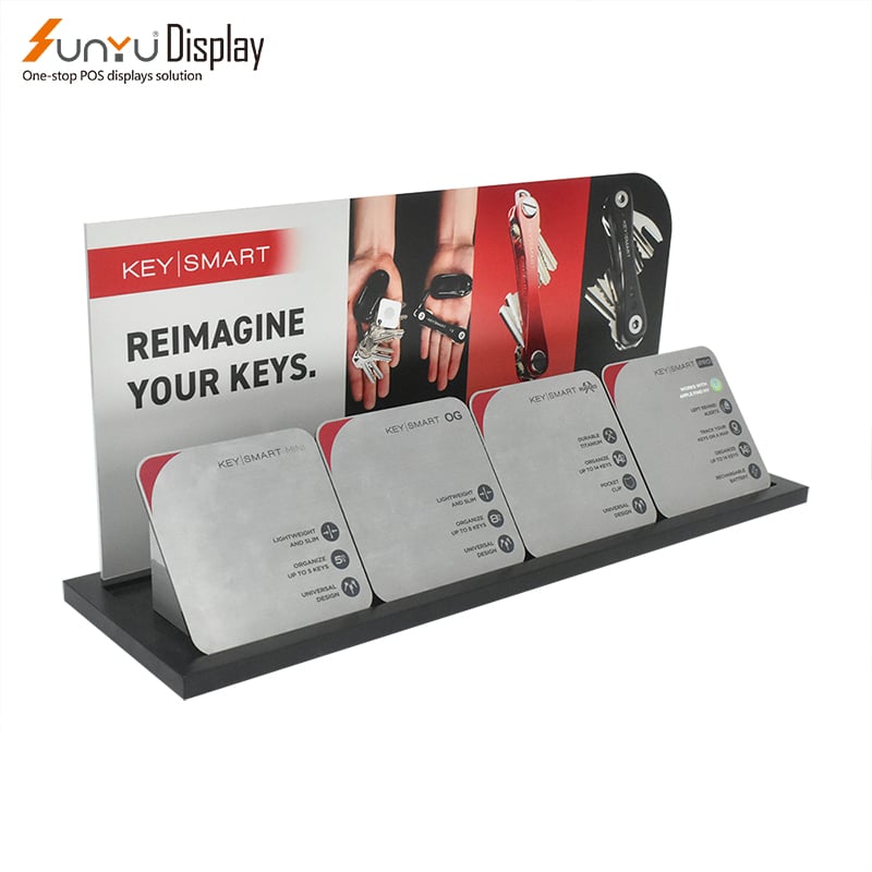 Custom Metal Tool Display Stand For Shopping Mall Custom Design Metal Key Tool Display Rack supplier