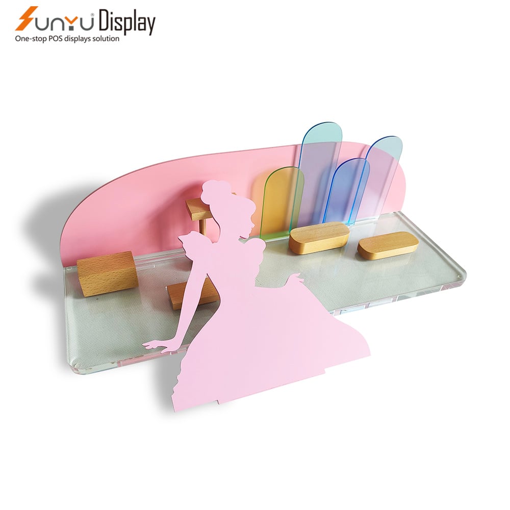 Sunyu Custom Acrylic Perfume Display Stand Rack for Store Showcase and Item Display Storage factory